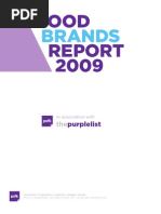 PSFK Good Brands Report 2009