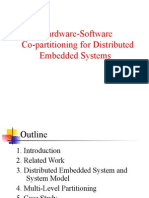 Hardware-Software Co-Partitioning For Distributed Embedded Systems