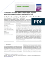 Durability of Different Carbon Nanomaterial Supports