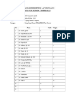 Daftar Hadir Presentasi