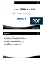 Comparison of TETRA and DMR PDF