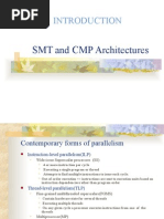 SMT and CMP Architectures