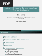 Lecture 1: Overview of Bayesian Modeling of Time-Varying Systems