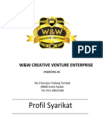 Profil Sayrikat W&W Creative Venture
