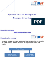 Oracle Hyperion HFM Ownership Management