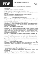 Ic2401 Digital Control System Syllabus