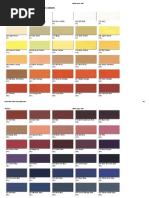 Vallejo Colour Chart