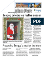 The Scugog Historical Observer - Winter 2008 Edition