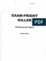 Exam Fright Killer Khmkhm