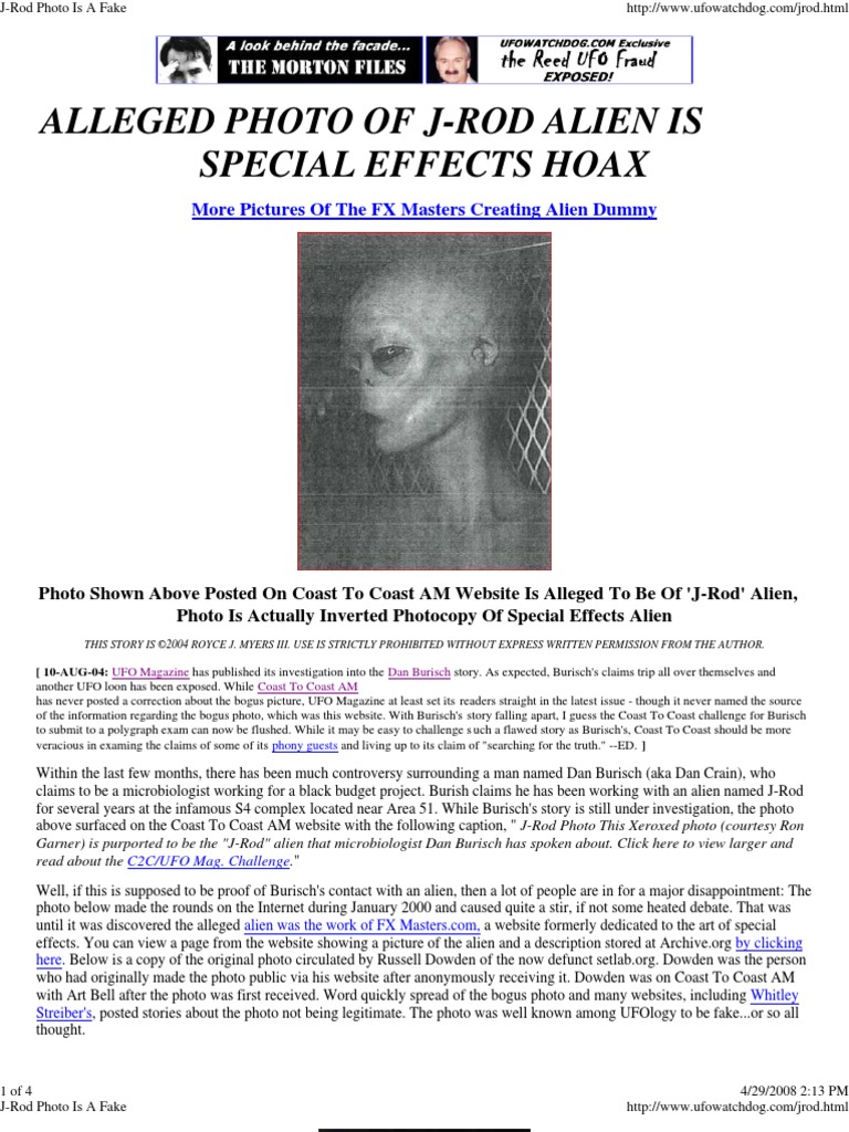 JRod Photo Is A Fake