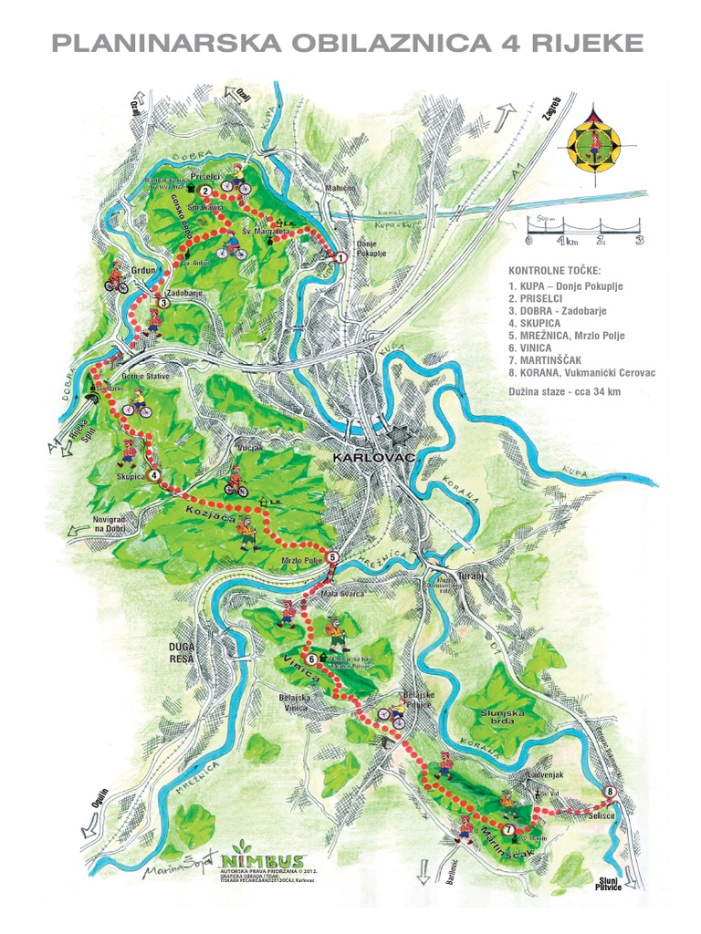 Karta 4 Rijeke Karlovac | PDF
