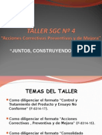 Taller Sgc 4