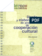 Alfons Martinell - Diseño y Elaboración de Proyectos de Cooperación Cultural Reducido