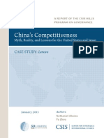 China's Competitiveness Case Study Lenovo