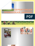 Kepentingan Pendidikan Jasmani