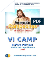 Vi Camp Joven - Generacion de Campeones