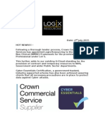 Crown Commercial Services has appointed Logix Resourcing 