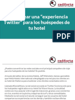 Cómo crear una “experiencia Twitter” para los huéspedes de tu hotel