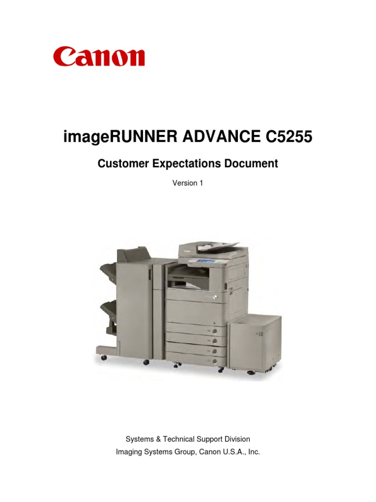 Ir Advance c5255 Ced v1 | PDF | Portable Document Format | Computer Network