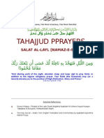 Prayer of Tahajjud - Salatul-Layl