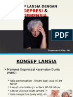 Askep Lansia Dengan Depresi Dan Demensia