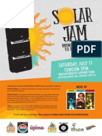 PUSH Solar Jam - Power to the People!