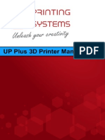 UP Plus 3D Printer Manual