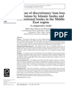 Studies in Economics and Finance Volume 31 Issue 1 2014 [Doi 10.1108%2Fsef-02-2013-0017] Ben Othman, Hakim_ Mersni, Hounaida -- The Use of Discretionary Loan Loss Provisions by Islamic Banks and Conve