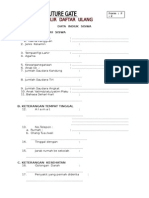 F 2 Form Daftar Ulang