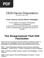 1929 Davos Disputation