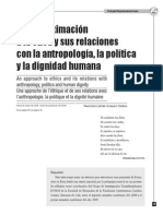  Una Aproximación A La Etica Y Sus Relaciones Con La Antropologia  