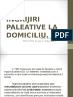 Ingrijiri Paleative La Domiciliu