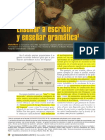 Enseñar a Escribir Gramatica