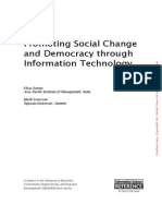 Designing and Implementing E-Government Projects for Democracy and Social Change in India