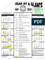 Glastonbury CT School Calendar 2009 - 2010