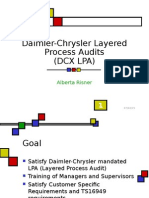 Daimler-Chrysler Layered Process Audits