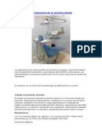 La Ergonomía en La Práctica Dental