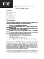 Download 2015 FDA E-Cigarette Scientific Evidence Comment by Robert B Sklaroff SN270329369 doc pdf