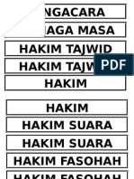 Label Tilawah Hakim Hakim