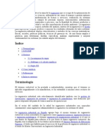 La Ingeniería Industrial Es La Rama de La Ingeniería Que Se Ocupa de La Optimización de Uso de Recursos Humanos