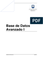 Base de Datos Avanzado I