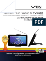 Manual Table TV