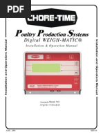 MF973F MDL 100 Digital Indicator