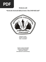 Download Dasar Dasar Rekayasa Transportasi by Wahyu Sanjaya SN270343680 doc pdf