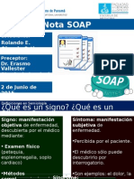 Nota SOAP