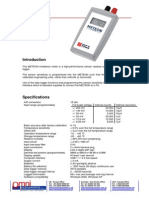 Meteon Irradiance PDF