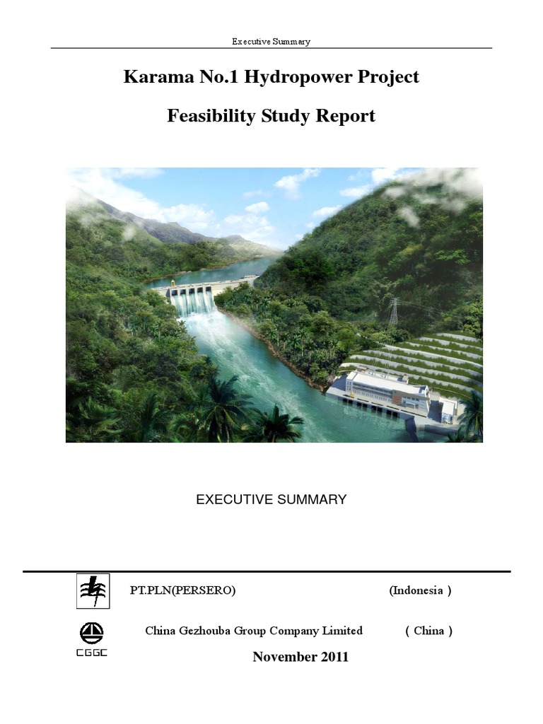 Karama No.1 Hydropower Project Summary | PDF | Flood | Wet Season