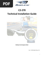 Mobileye c2-270 Insallation Guide ps3 Mam v3-1