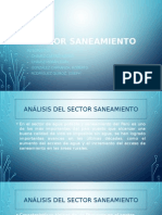 Análisis Económico Del Sector Saneamiento - Peru