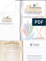 51st Eucharistic Congress Theological Basic Text